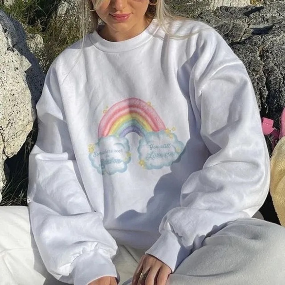 Heavy manners crewneck